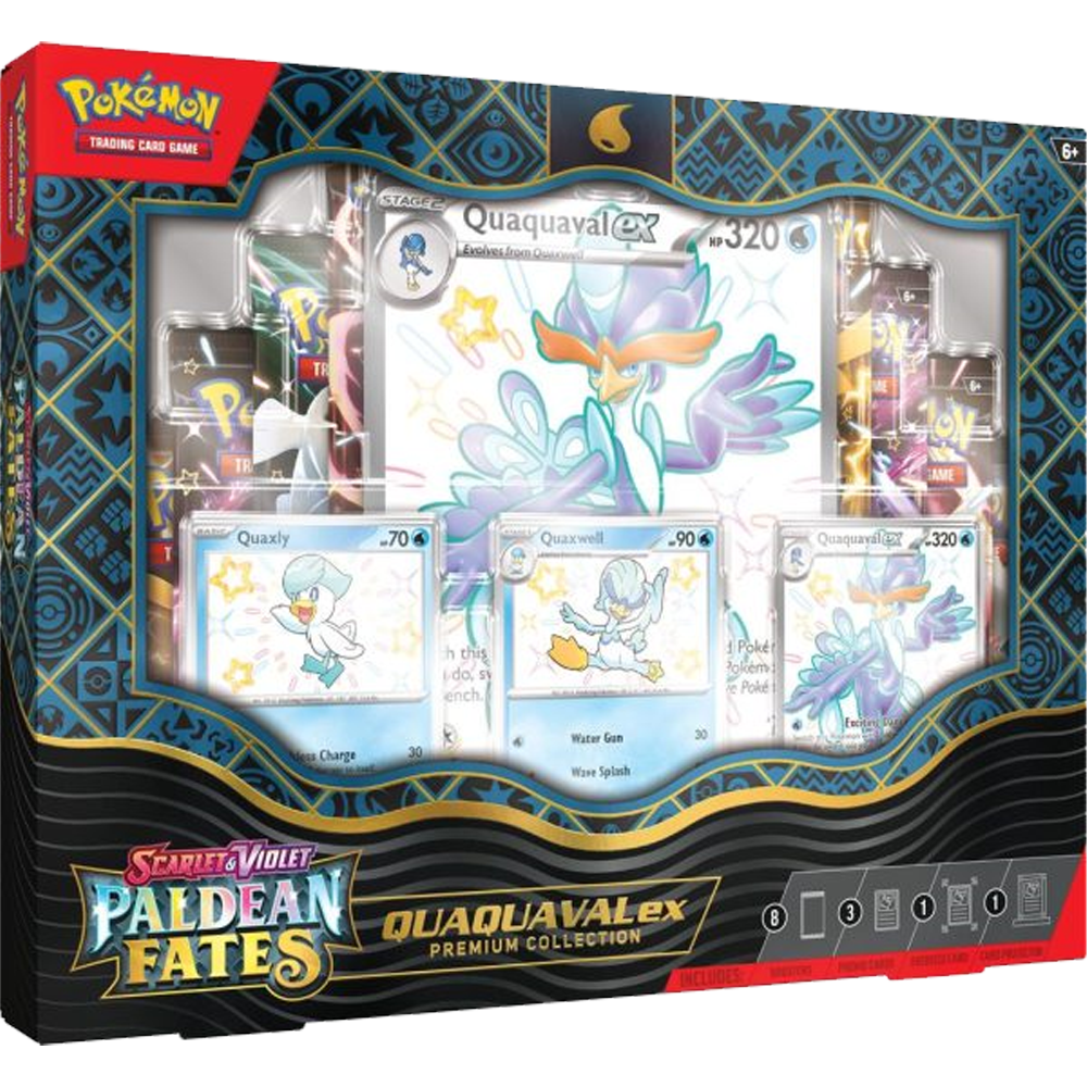 Paldean Fates Premium Collection – Quaquaval EX