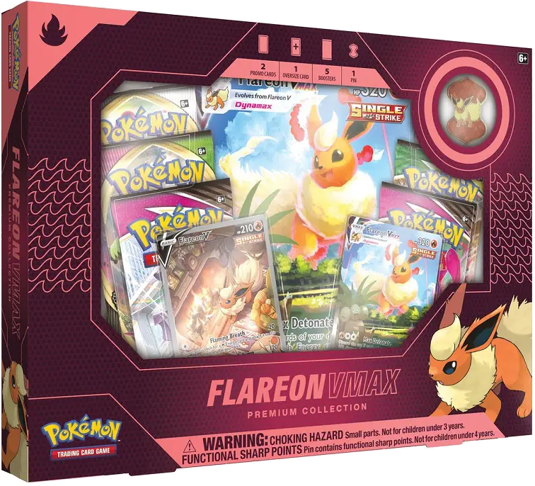 Flareon VMAX Premium Collection Box