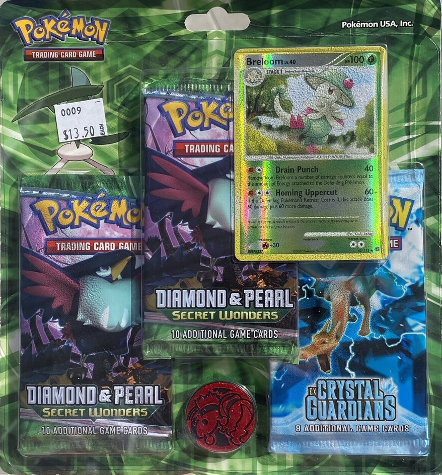 3-Pack Blister EX Crystal  Guardians X D&P Secret Wonders