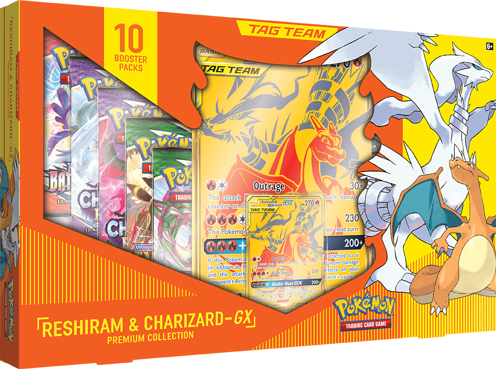 Charizard & Reshiram Tag Team Premium Collection