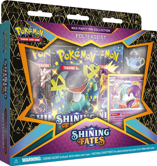 Pokemon Shining Fates: Polteageist Pin Box