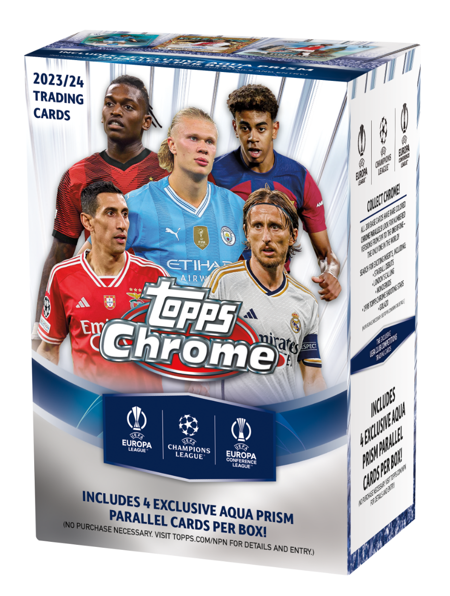 2023-24 Topps® Chrome UEFA Club Competitions - Value Box