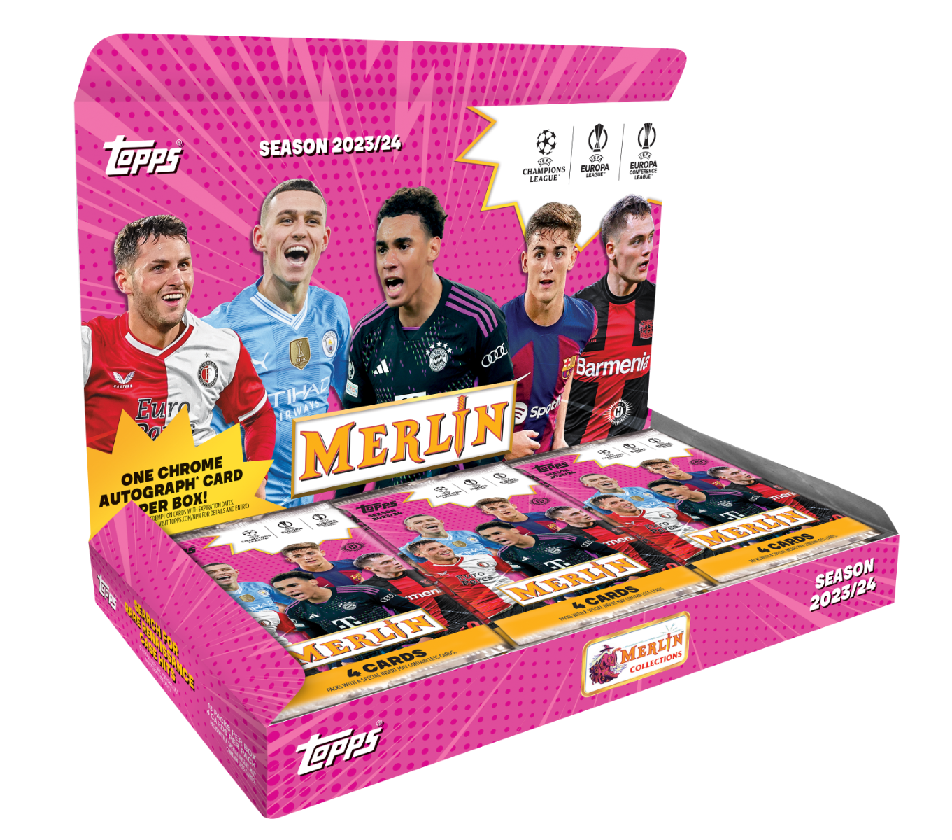 Topps® 2023/24 UCC Merlin - Hobby Box