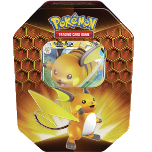 Hidden Fates Raichu Tin