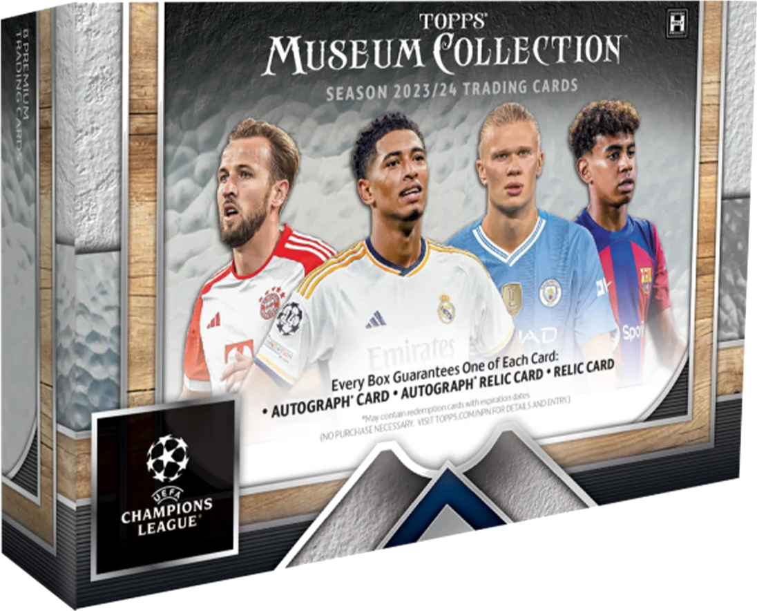 2023-24 Topps Museum Collection UEFA Champions League - Hobby Box