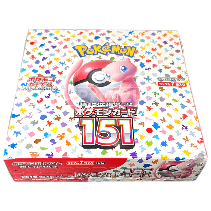 Pokemon 151 Boosterbox (Japans)
