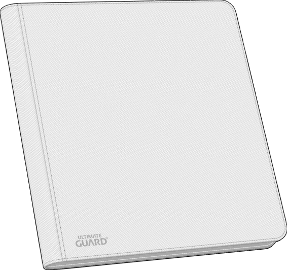 Ultimate Guard – Zipfolio 24-Pocket Xenoskin White