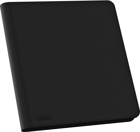 Ultimate Guard Zipfolio 480 – 24-Pocket XenoSkin (Quadrow) – Black