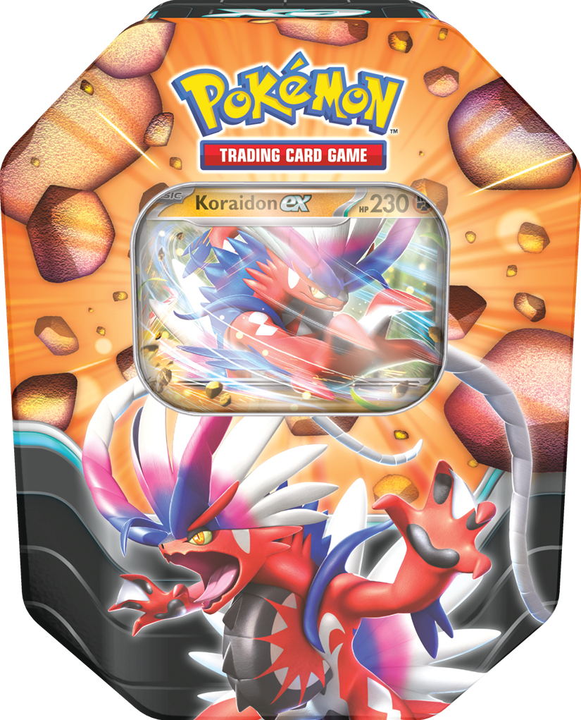 Pokemon Slashing Legend EX Tin Koraidon