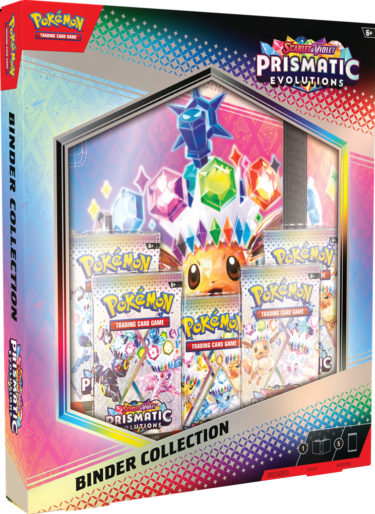 Prismatic Evolutions Binder Collections